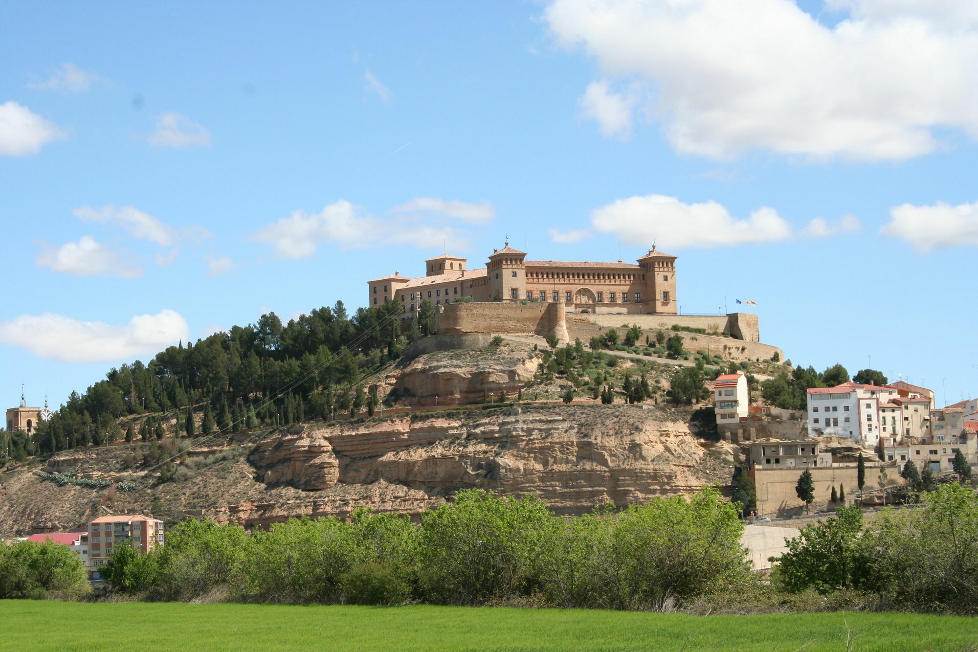 Parador De Alcañiz Buitenkant foto