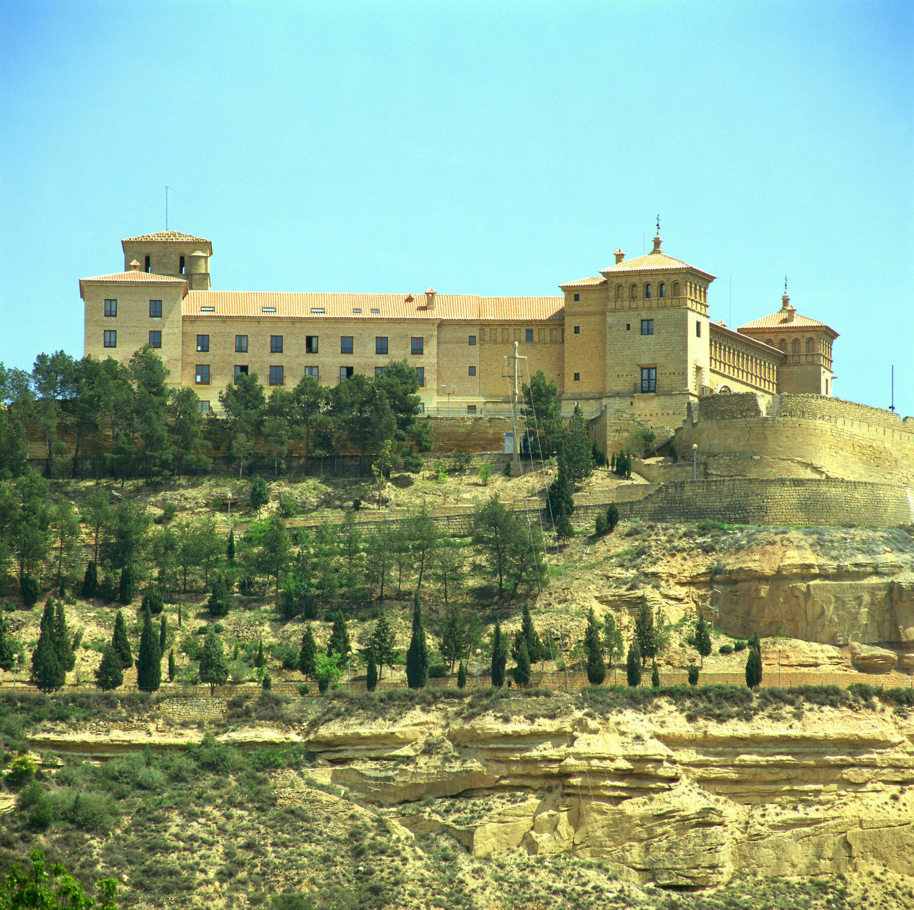 Parador De Alcañiz Buitenkant foto
